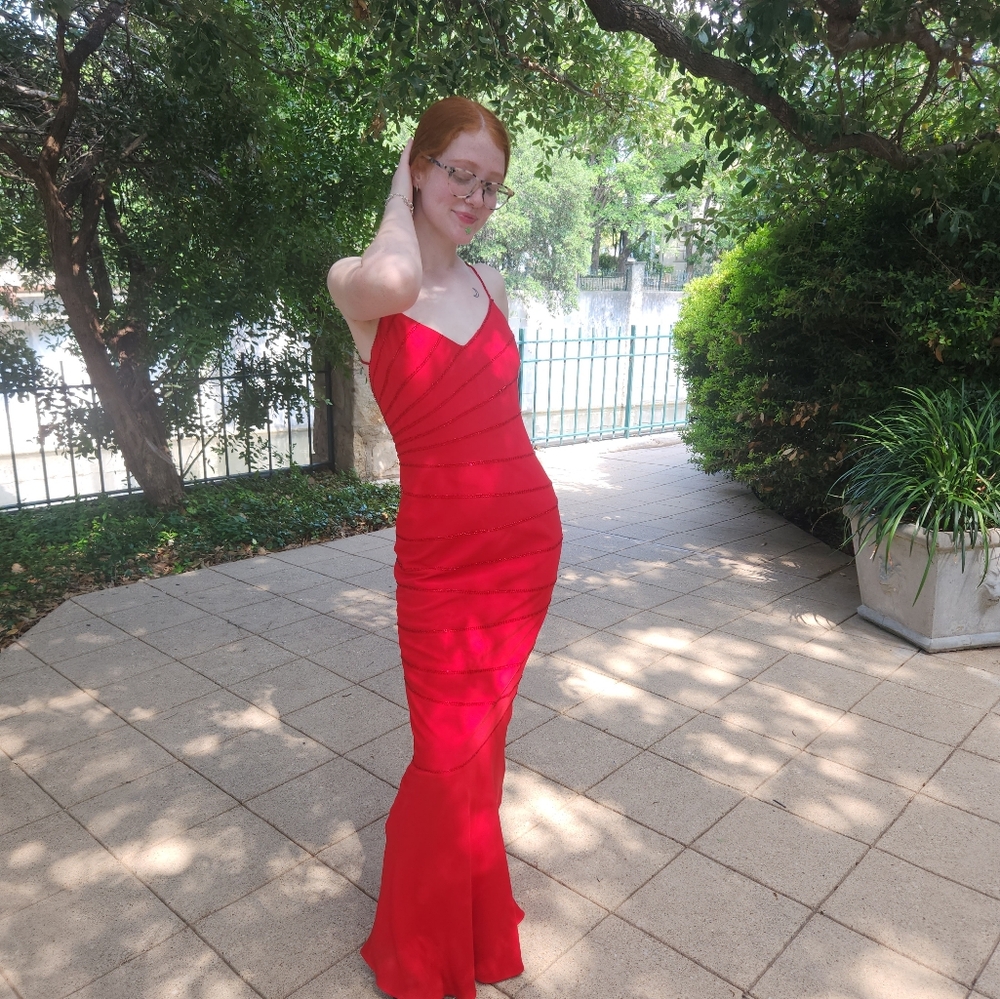 Lillie Rubin Red Gown